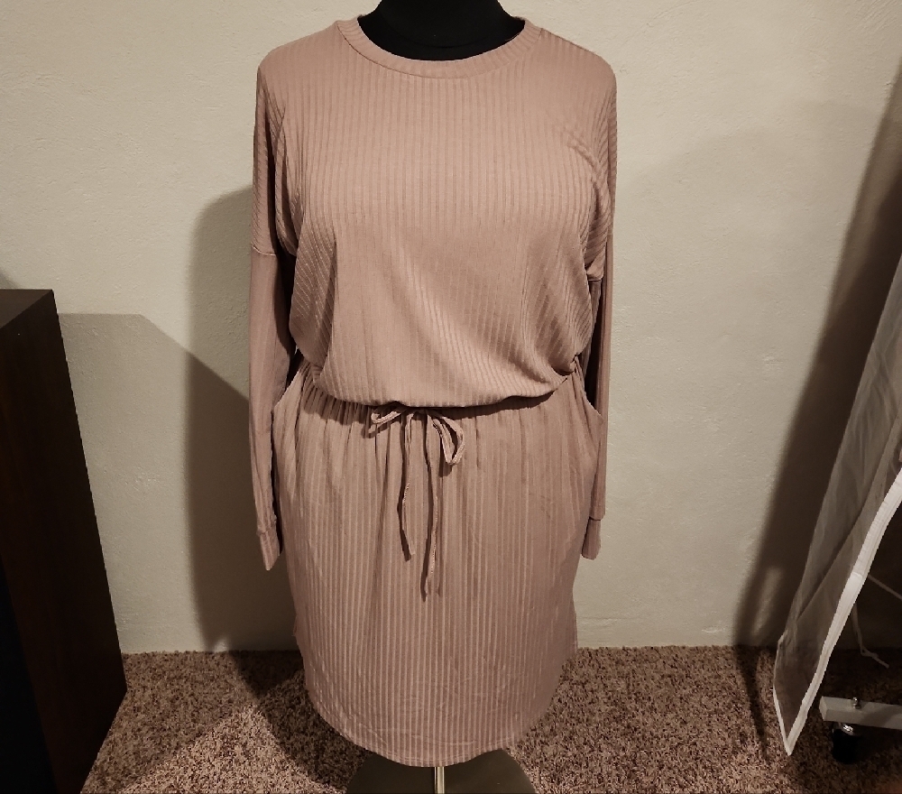 Simier Fariry Drawstring Dress Women's Size XXL NWT